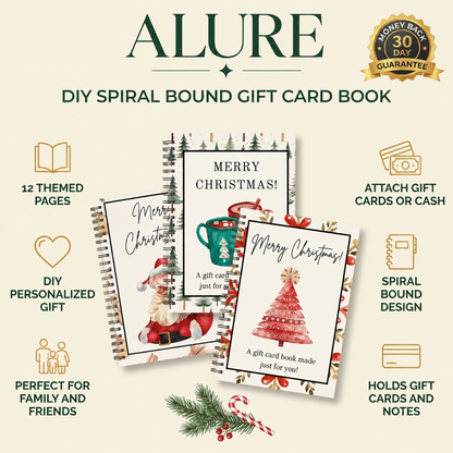 Christmas Gift Card Book