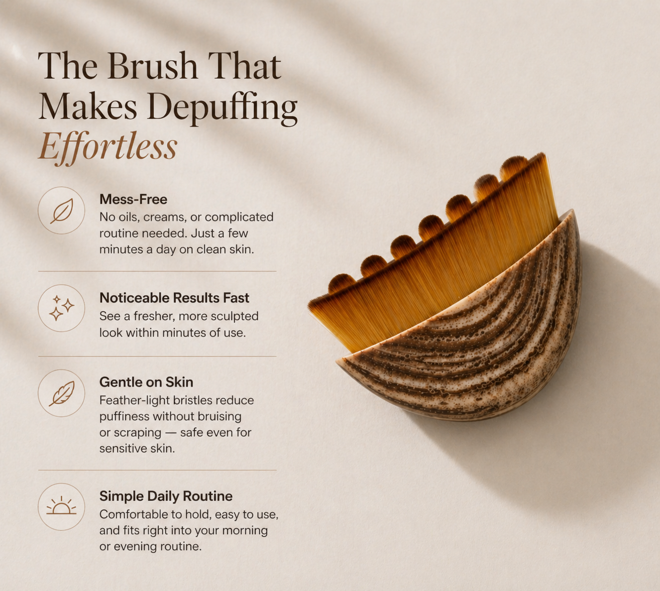 De-Bloat Face Sculpting Brush