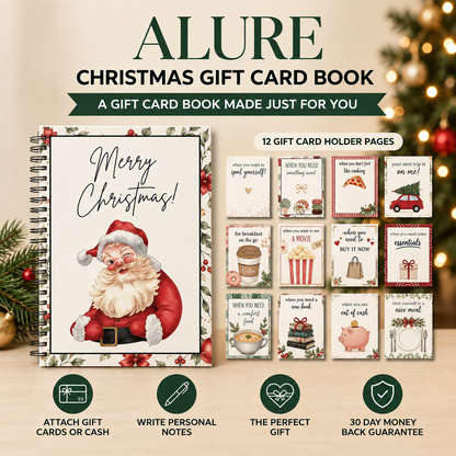 Christmas Gift Card Book