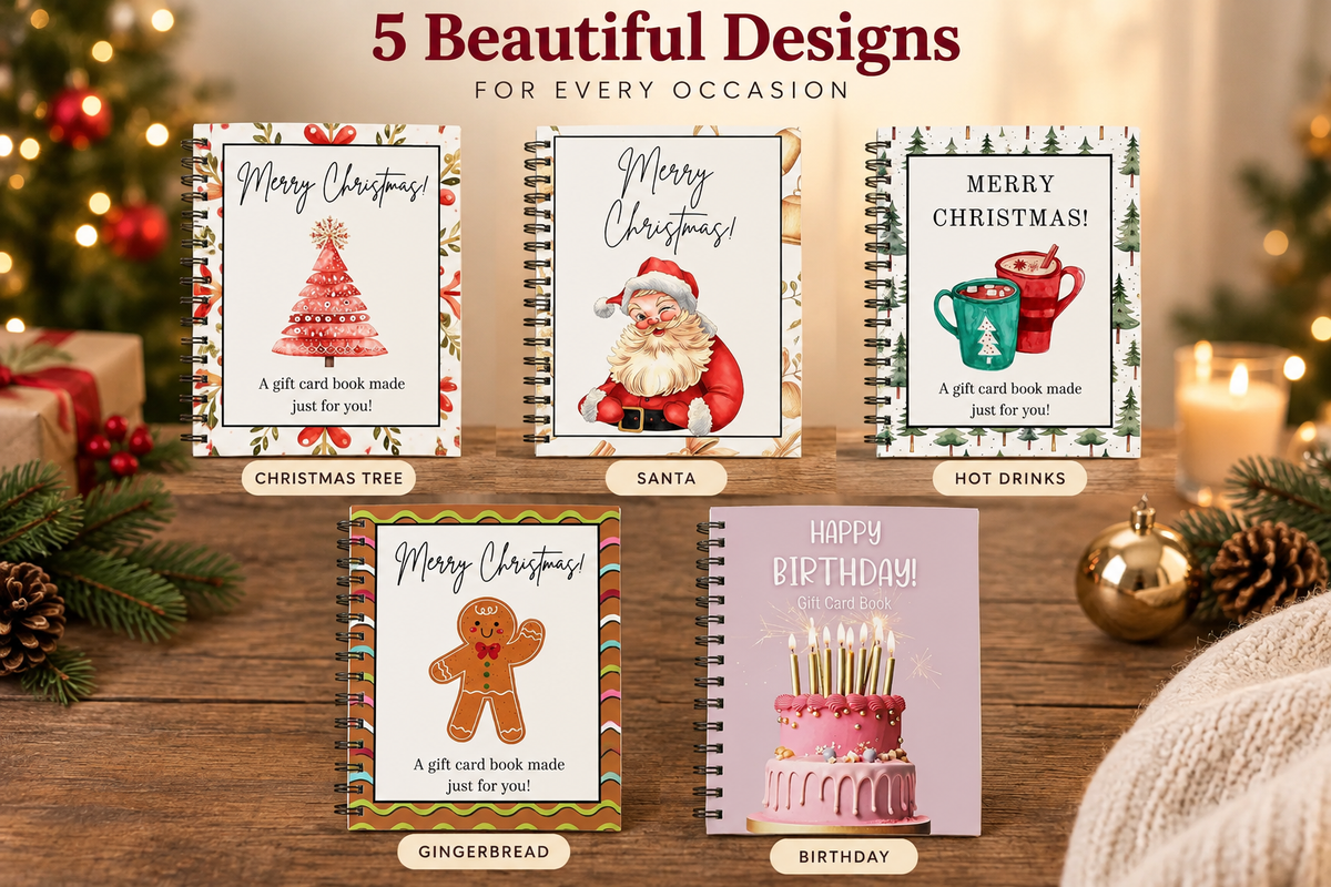 Christmas Gift Card Book
