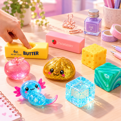 Squishy Fun Box – 8pc Sensory Set