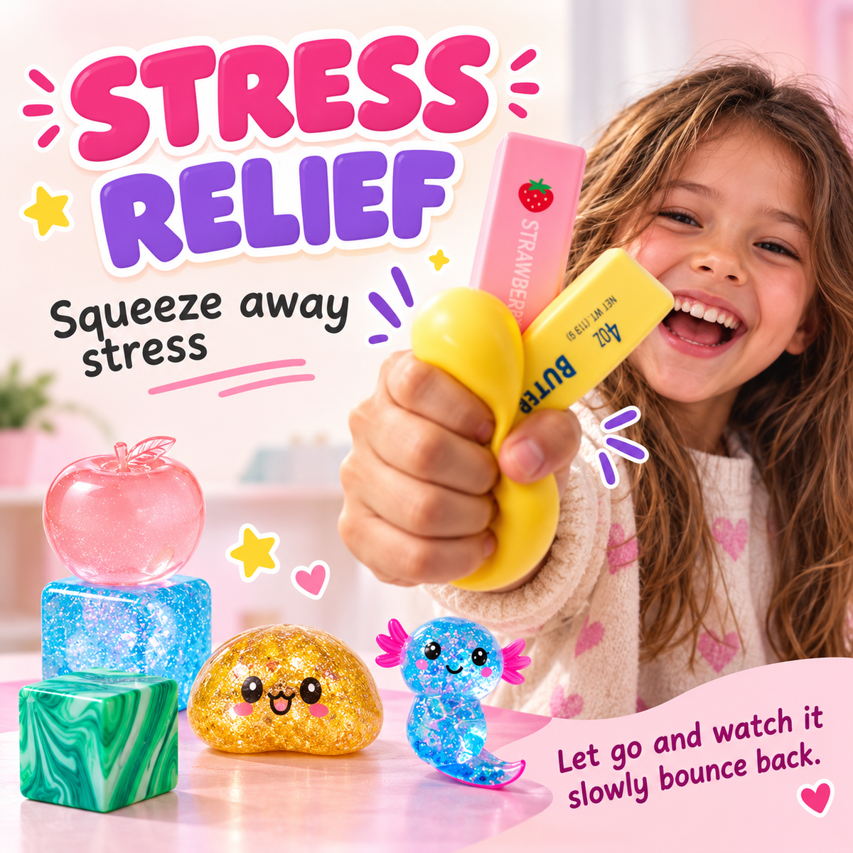 Squishy Fun Box – 8pc Sensory Set