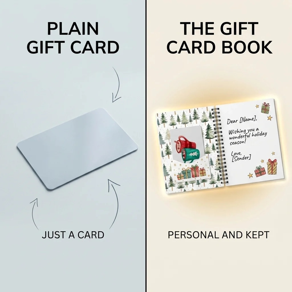 Christmas Gift Card Book