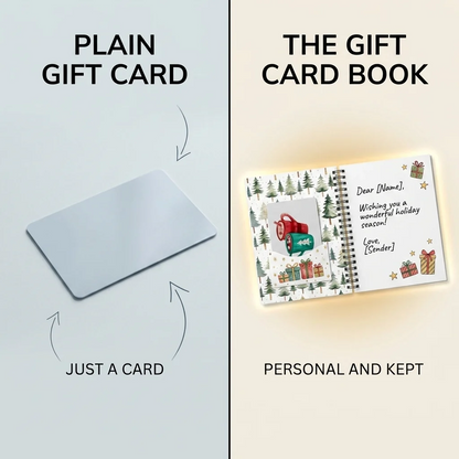 Christmas Gift Card Book