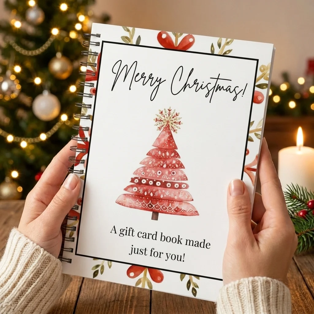 Christmas Gift Card Book