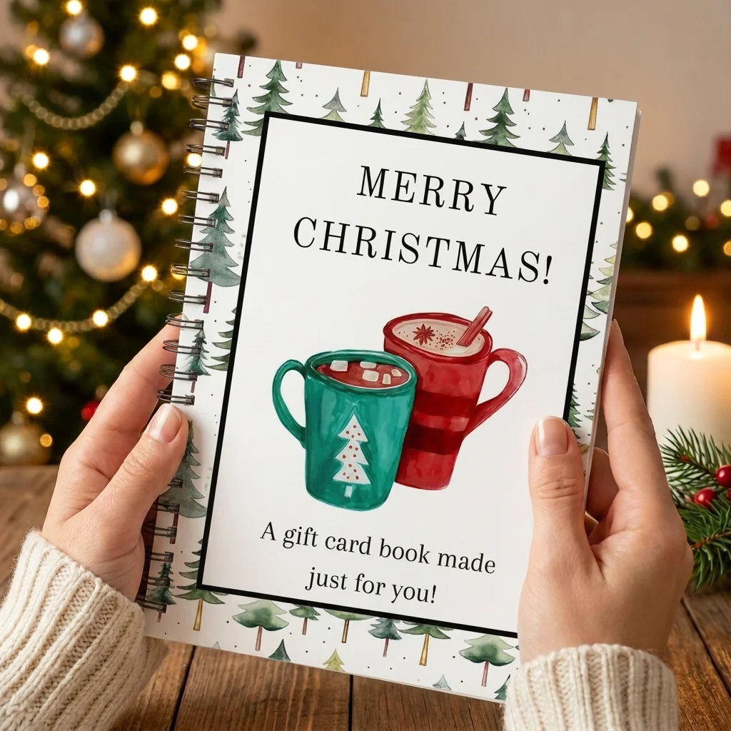 Christmas Gift Card Book