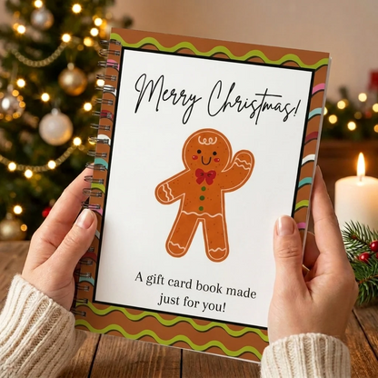 Christmas Gift Card Book